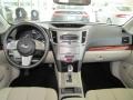 Warm Ivory 2011 Subaru Outback 2.5i Limited Wagon Dashboard