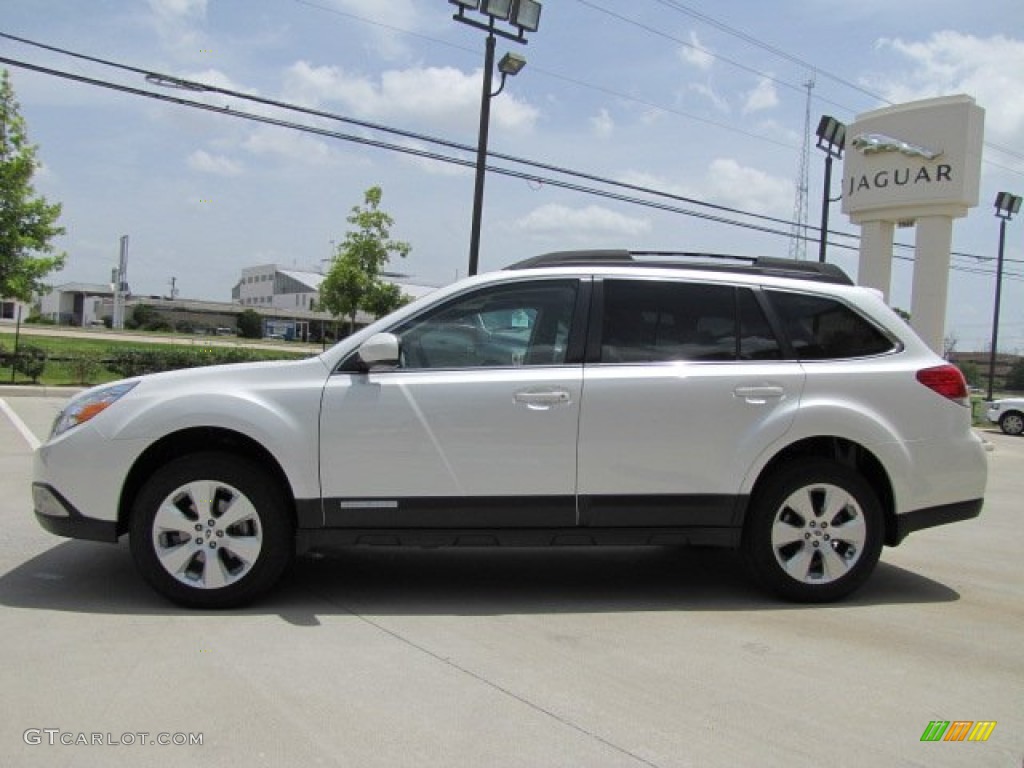 Satin White Pearl 2011 Subaru Outback 2.5i Limited Wagon Exterior Photo #67466710
