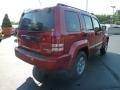 2008 Inferno Red Crystal Pearl Jeep Liberty Sport 4x4  photo #3