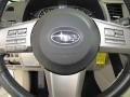 Warm Ivory Steering Wheel Photo for 2011 Subaru Outback #67466917