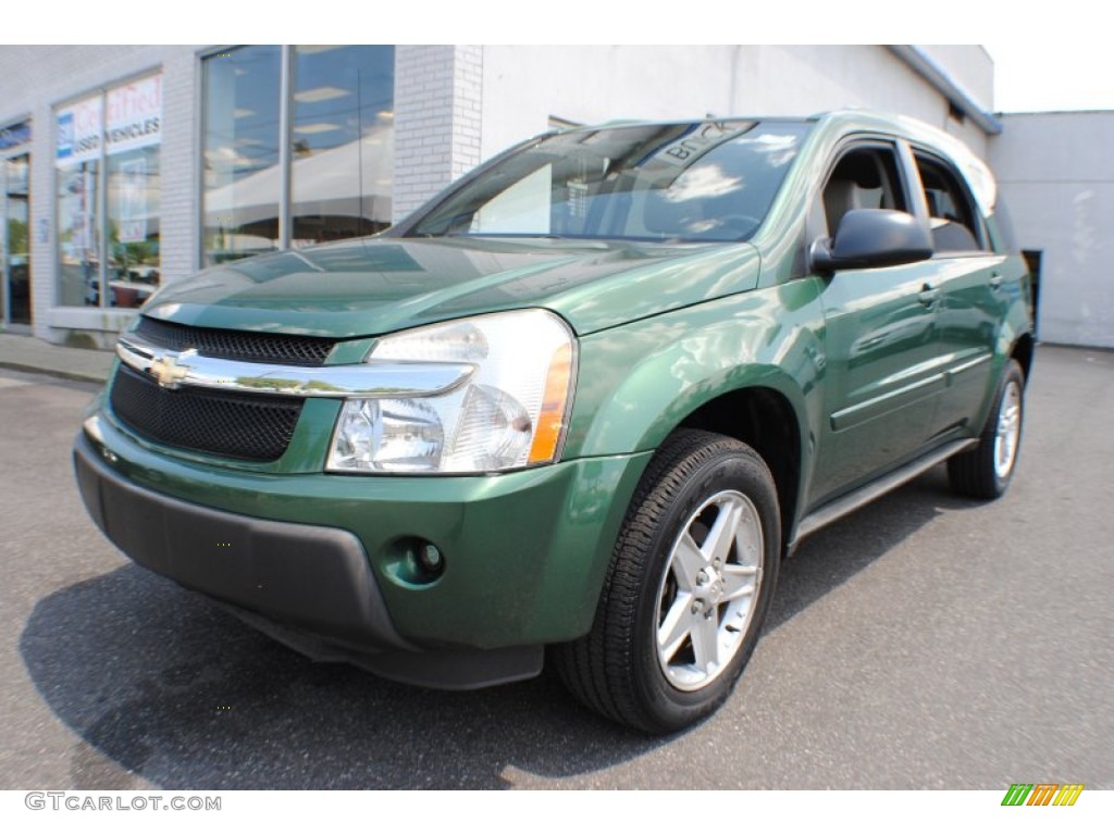 Meander Green Metallic 2005 Chevrolet Equinox LT AWD Exterior Photo #67467430