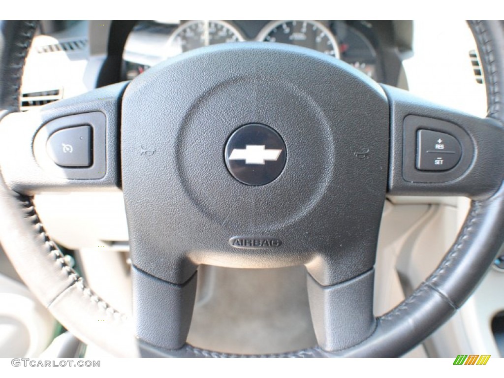 2005 Equinox LT AWD - Meander Green Metallic / Light Gray photo #13