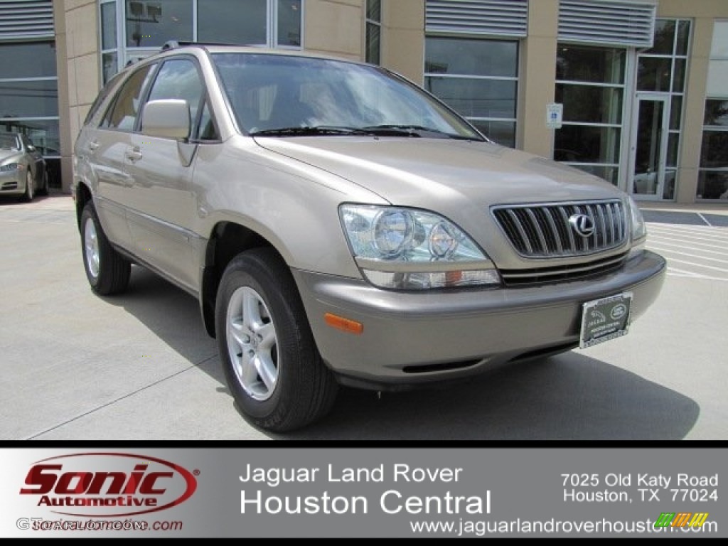 2001 RX 300 - Burnished Gold Metallic / Ivory photo #1