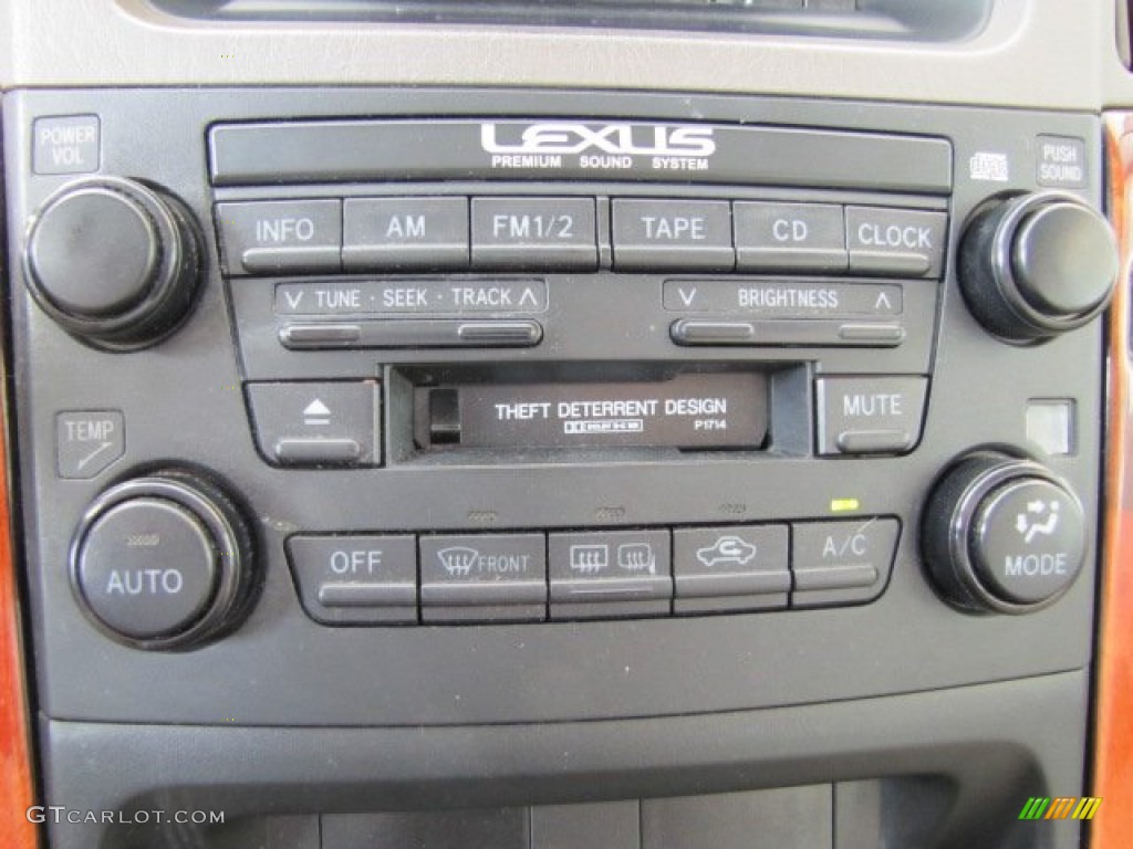 2001 RX 300 - Burnished Gold Metallic / Ivory photo #15