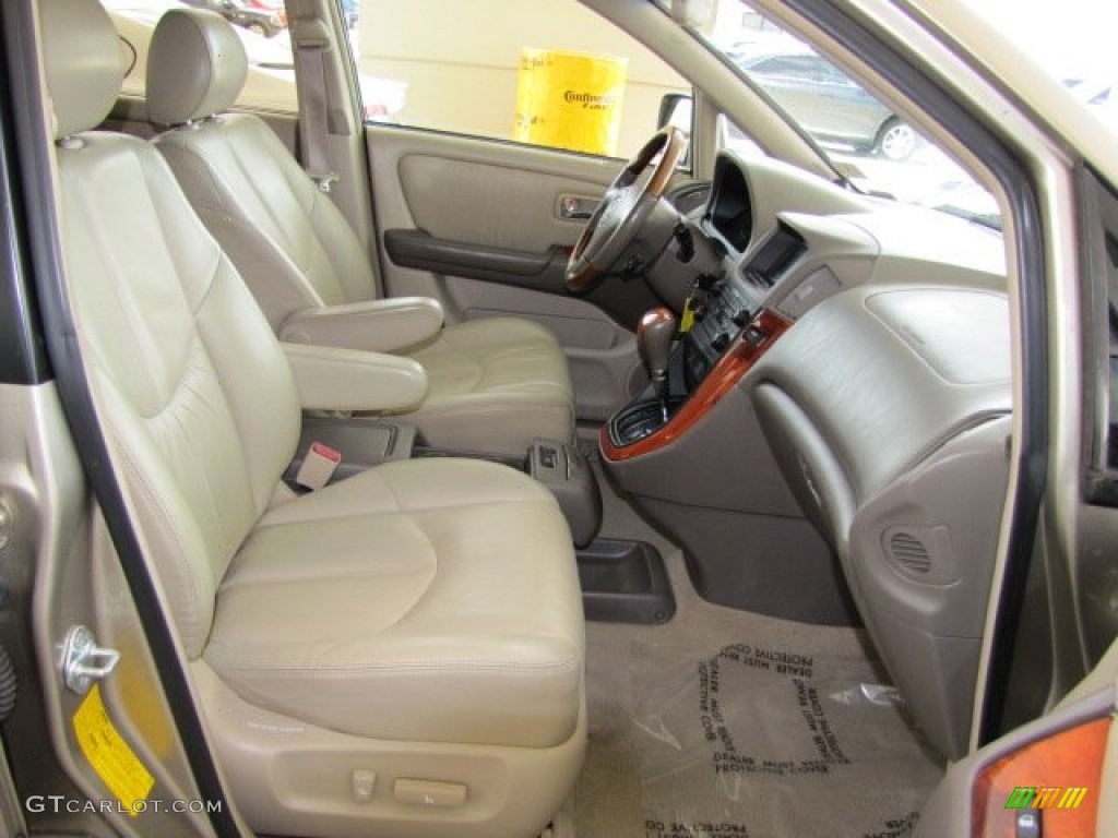 2001 RX 300 - Burnished Gold Metallic / Ivory photo #18