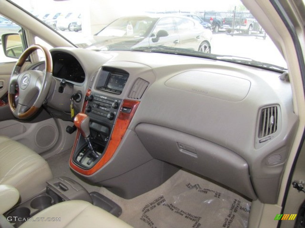 2001 RX 300 - Burnished Gold Metallic / Ivory photo #20
