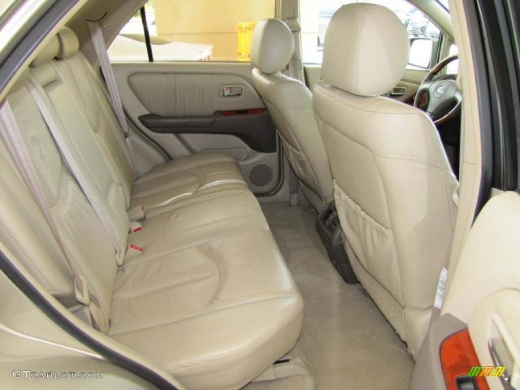 2001 RX 300 - Burnished Gold Metallic / Ivory photo #21