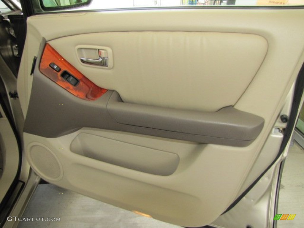 2001 RX 300 - Burnished Gold Metallic / Ivory photo #35