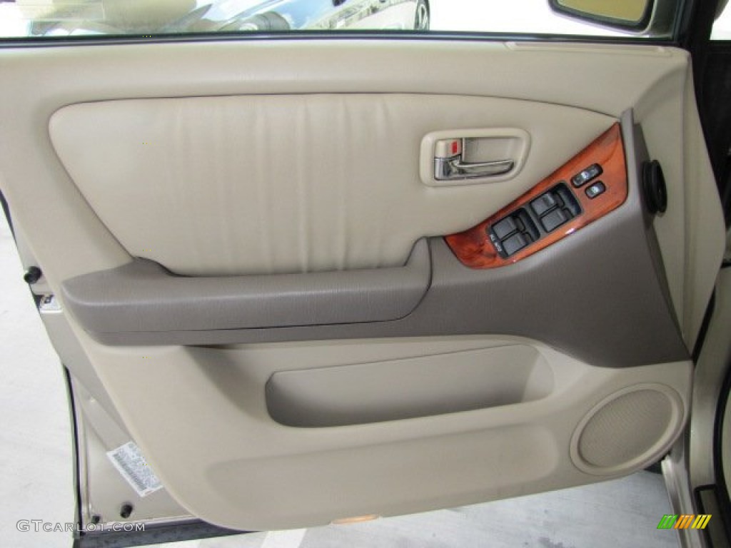 2001 RX 300 - Burnished Gold Metallic / Ivory photo #38