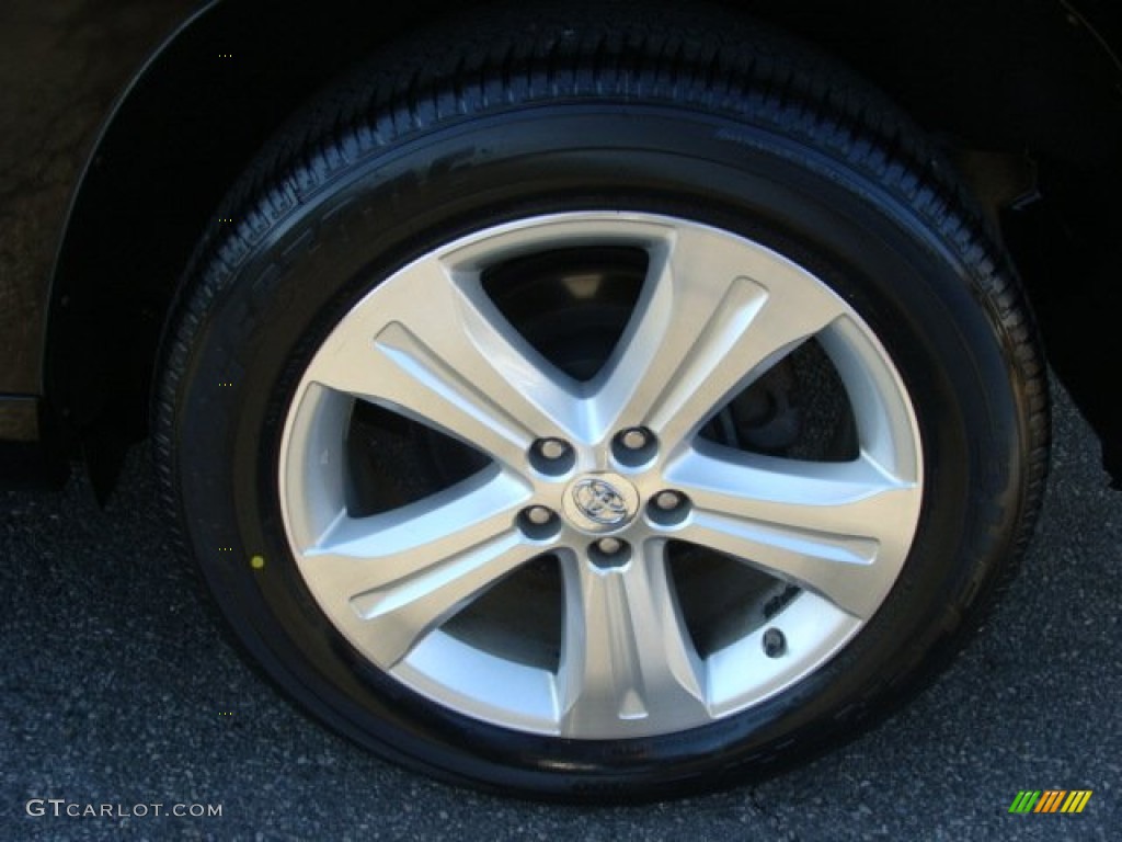 2010 Highlander Limited 4WD - Black / Ash photo #14