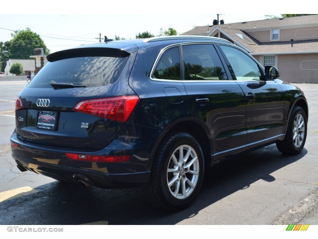 2009 Q5 3.2 Premium quattro - Deep Sea Blue Pearl Effect / Cardamom Beige photo #7