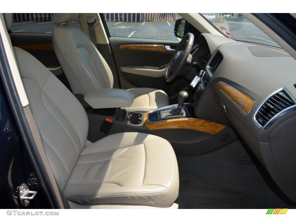 2009 Q5 3.2 Premium quattro - Deep Sea Blue Pearl Effect / Cardamom Beige photo #12