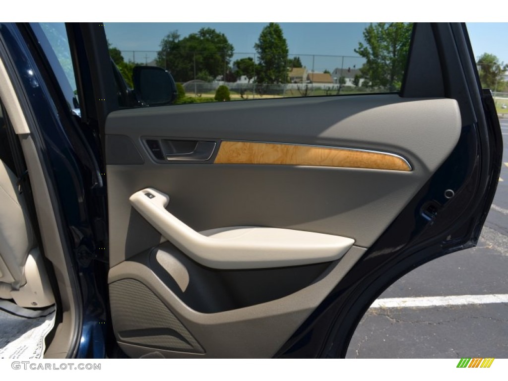 2009 Q5 3.2 Premium quattro - Deep Sea Blue Pearl Effect / Cardamom Beige photo #22