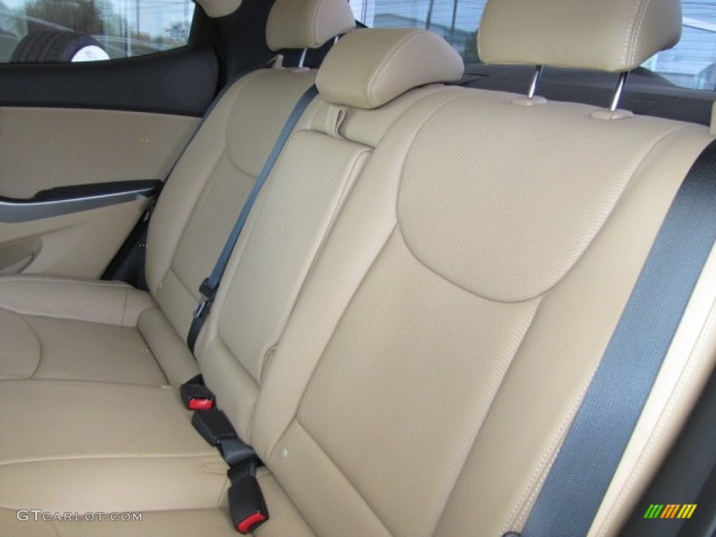 2012 Hyundai Elantra Limited Rear Seat Photos