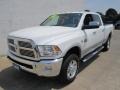 2012 Bright White Dodge Ram 2500 HD Laramie Crew Cab 4x4  photo #5