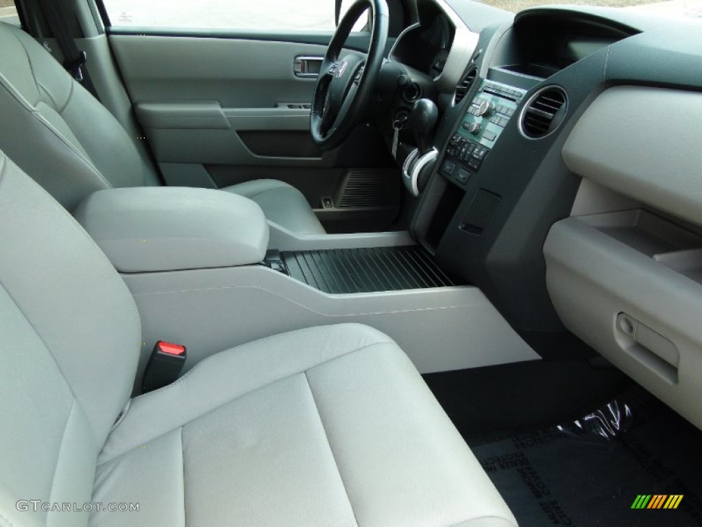2011 Pilot EX-L - Taffeta White / Gray photo #24