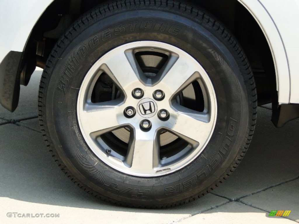 2011 Pilot EX-L - Taffeta White / Gray photo #36