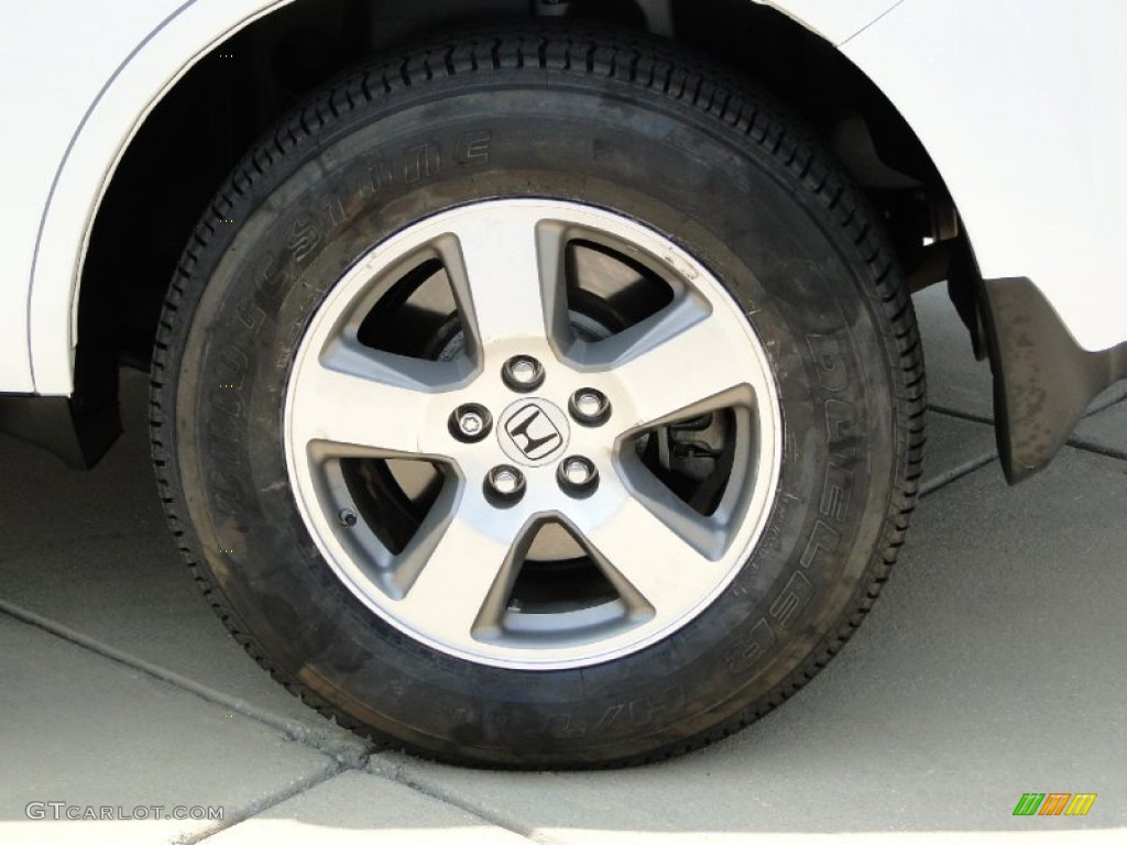 2011 Pilot EX-L - Taffeta White / Gray photo #37