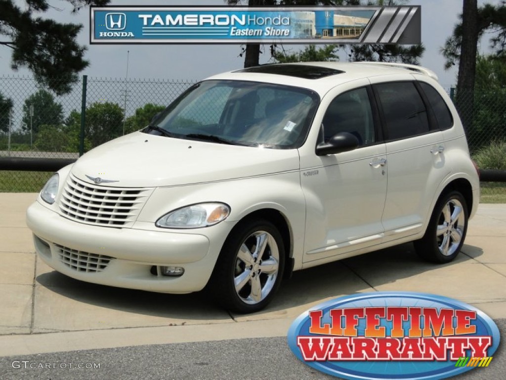 2004 PT Cruiser GT - Cool Vanilla / Dark Slate Gray photo #1