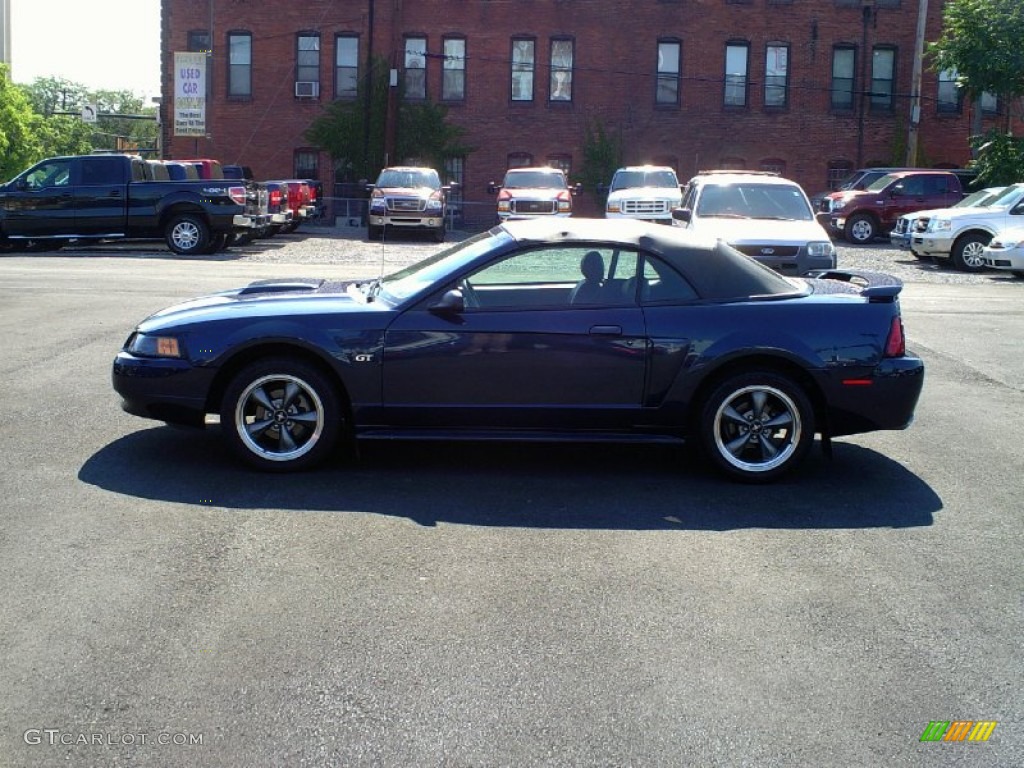2003 Mustang GT Convertible - True Blue Metallic / Dark Charcoal photo #5