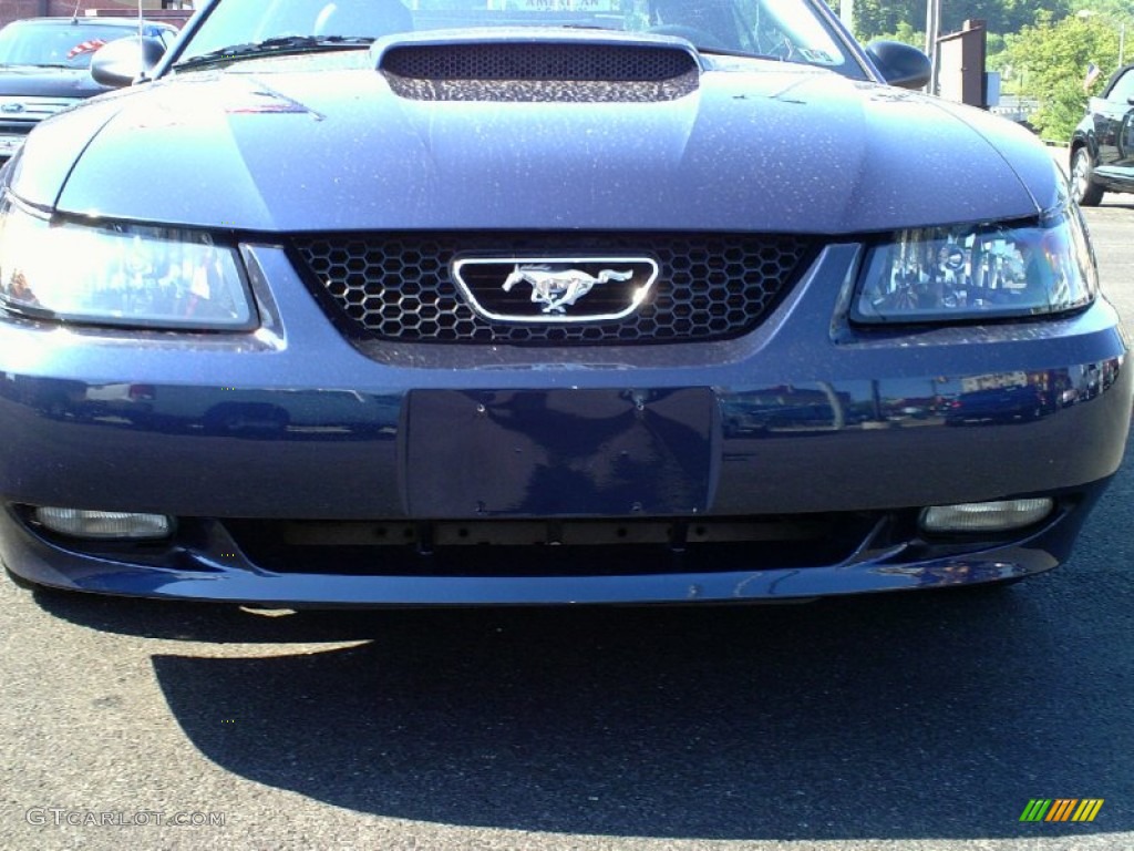 2003 Mustang GT Convertible - True Blue Metallic / Dark Charcoal photo #11