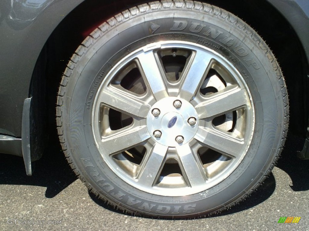 2008 Taurus SEL - Alloy Grey Metallic / Camel photo #9