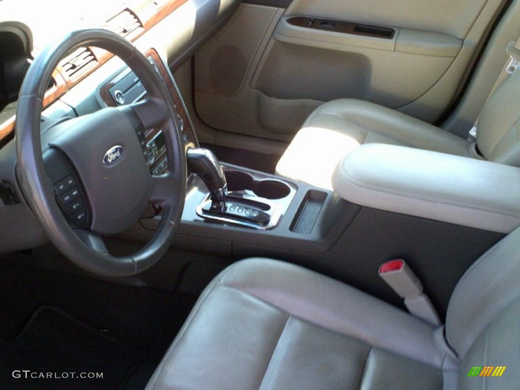2008 Taurus SEL - Alloy Grey Metallic / Camel photo #18