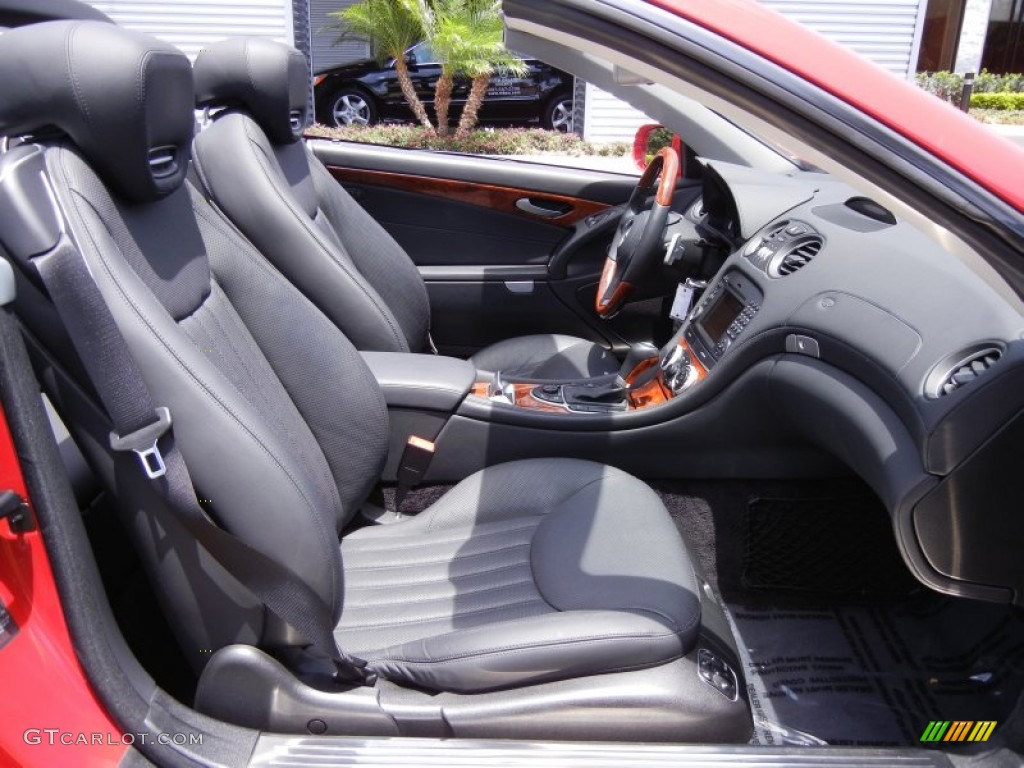 2009 Mercedes-Benz SL 550 Roadster Front Seat Photo #67471678