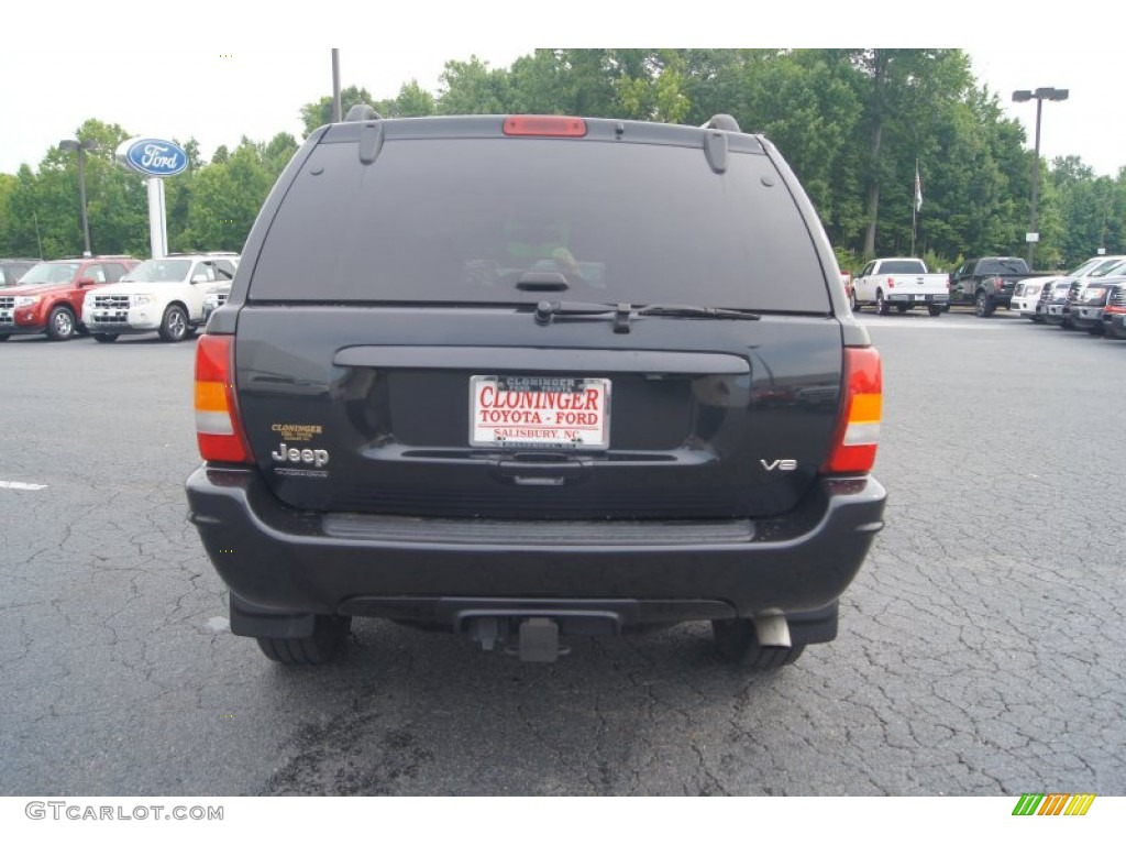 2003 Grand Cherokee Limited 4x4 - Brilliant Black / Sandstone photo #4