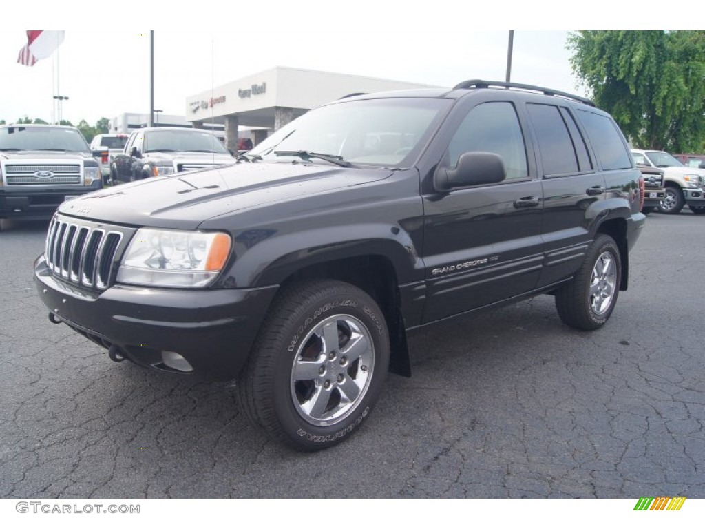 2003 Grand Cherokee Limited 4x4 - Brilliant Black / Sandstone photo #6