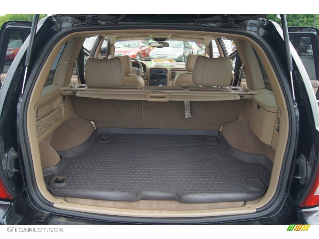 2003 Grand Cherokee Limited 4x4 - Brilliant Black / Sandstone photo #10