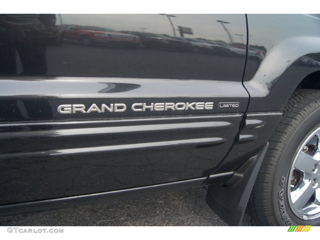 2003 Grand Cherokee Limited 4x4 - Brilliant Black / Sandstone photo #18