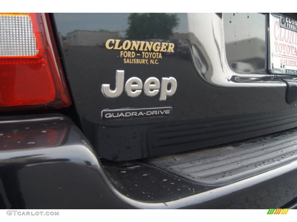 2003 Grand Cherokee Limited 4x4 - Brilliant Black / Sandstone photo #22