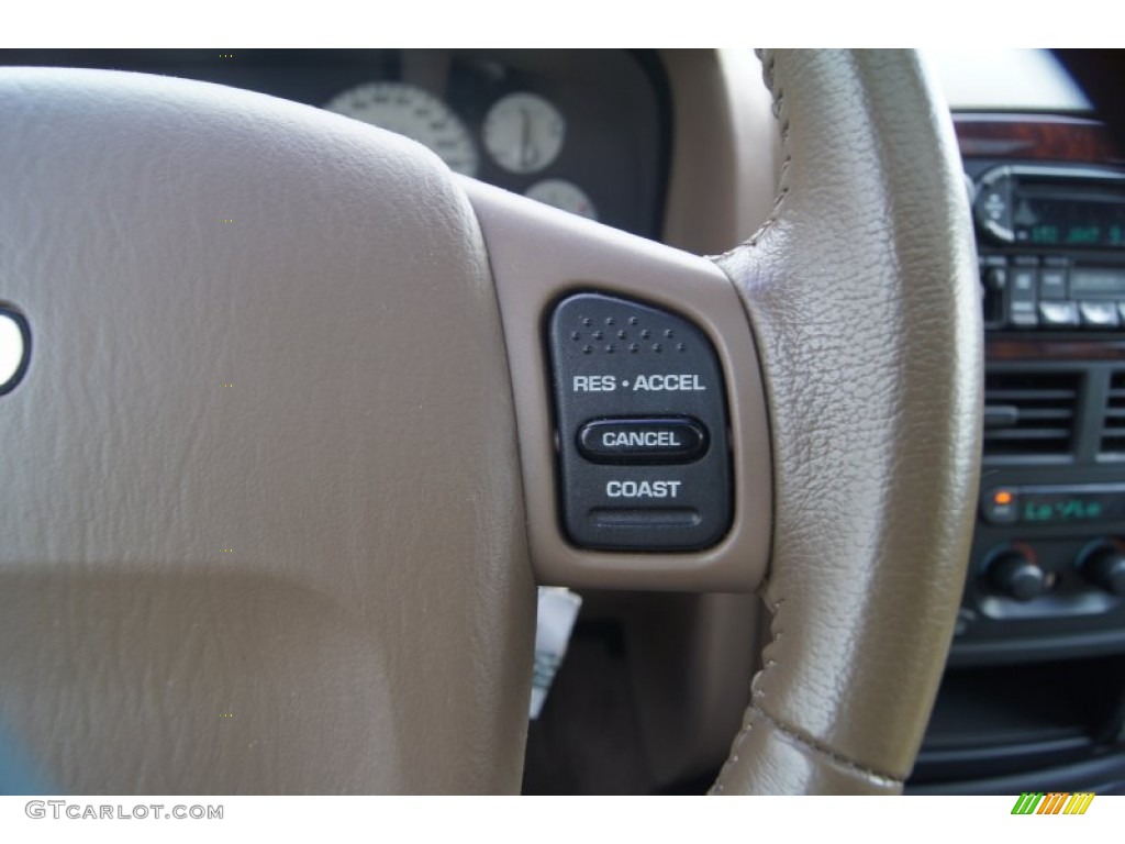 2003 Grand Cherokee Limited 4x4 - Brilliant Black / Sandstone photo #34