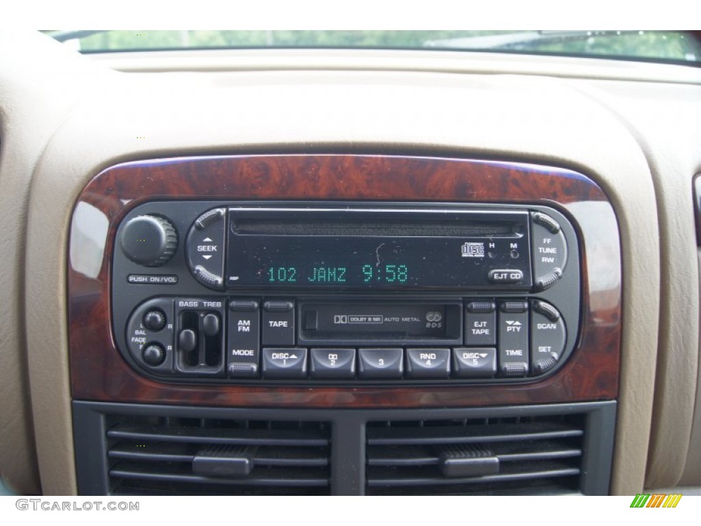 2003 Grand Cherokee Limited 4x4 - Brilliant Black / Sandstone photo #37
