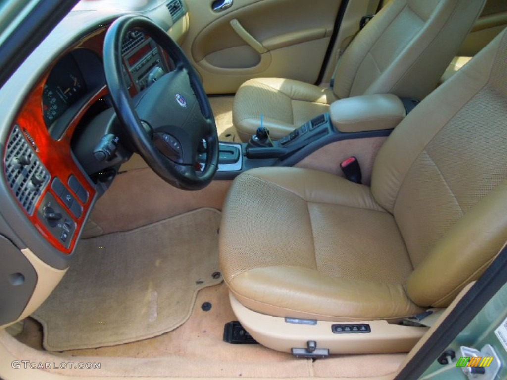 Warm Beige Interior 2000 Saab 9-5 SE V6t Sedan Photo #67473943