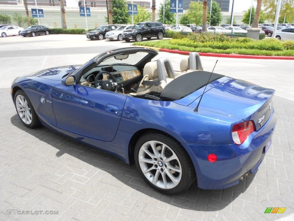 Montego Blue Metallic 2007 BMW Z4 3.0i Roadster Exterior Photo #67474066