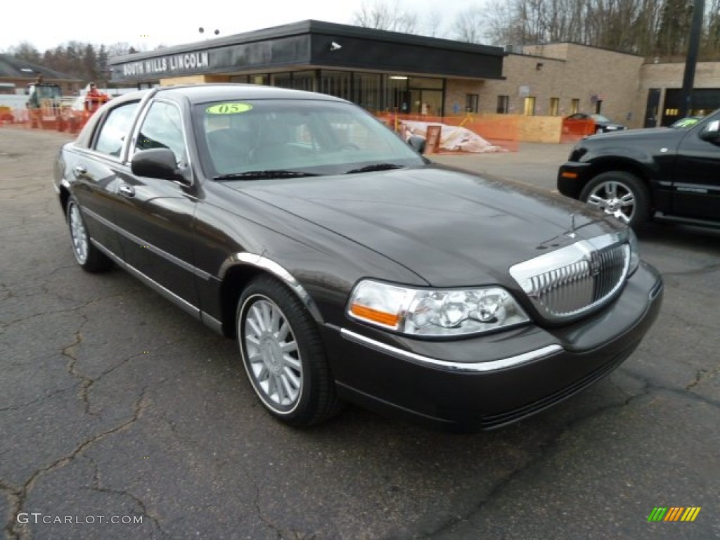 2005 Town Car Sedan - Charcoal Beige Metallic / Medium Light Stone/Dark Stone photo #5