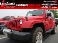 Flame Red - Wrangler Sahara 4x4 Photo No. 1