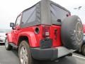 Flame Red - Wrangler Sahara 4x4 Photo No. 2