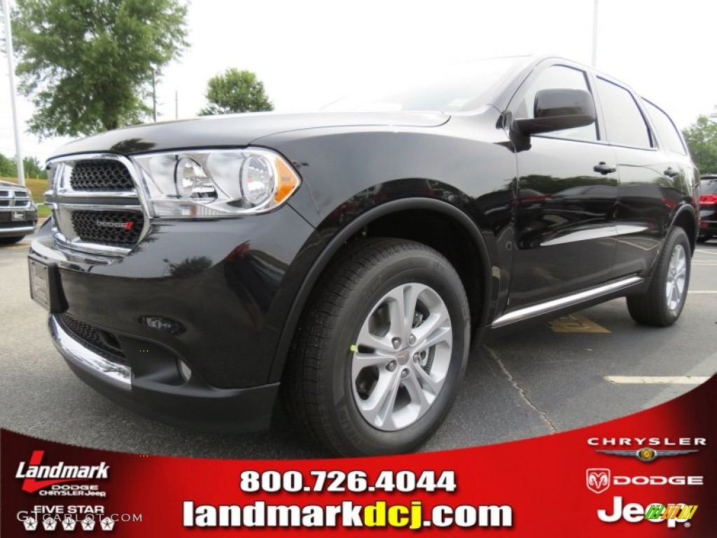 Brilliant Black Crystal Pearl Dodge Durango