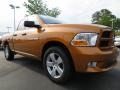 2012 Tequila Sunrise Pearl Dodge Ram 1500 Express Quad Cab 4x4  photo #4