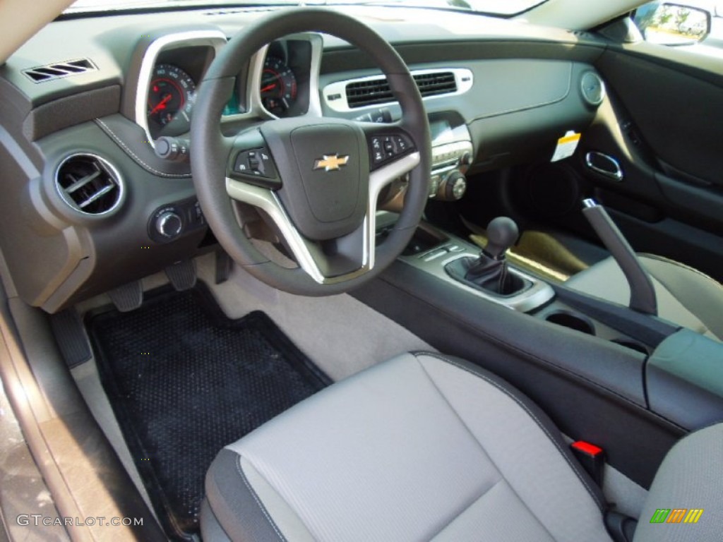 Gray Interior 2012 Chevrolet Camaro LT/RS Coupe Photo #67476007