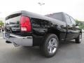 2012 Black Dodge Ram 1500 Big Horn Quad Cab  photo #3