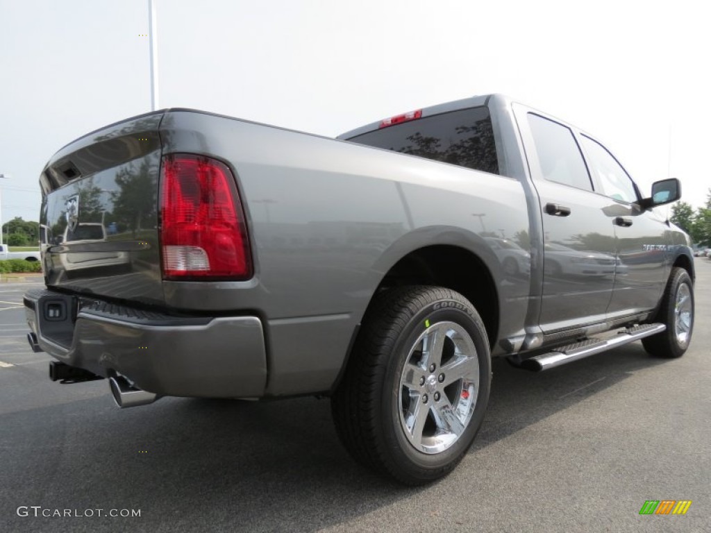 2012 Ram 1500 Express Crew Cab - Mineral Gray Metallic / Dark Slate Gray/Medium Graystone photo #3