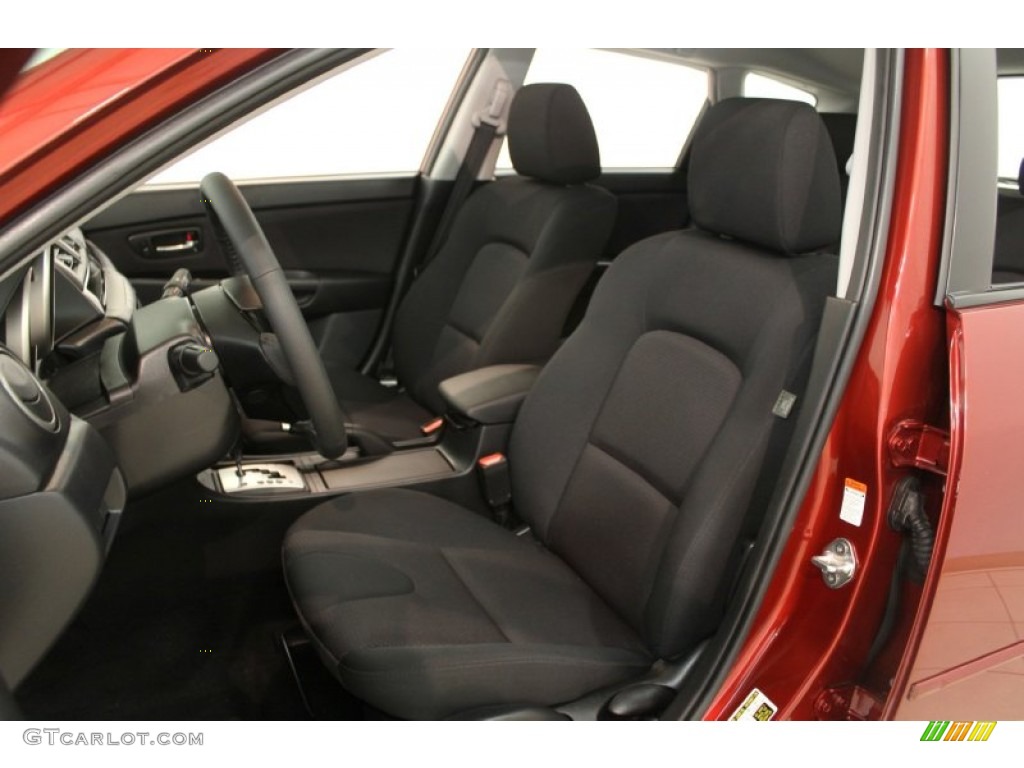 Black Interior 2008 Mazda MAZDA3 s Touring Hatchback Photo #67476868