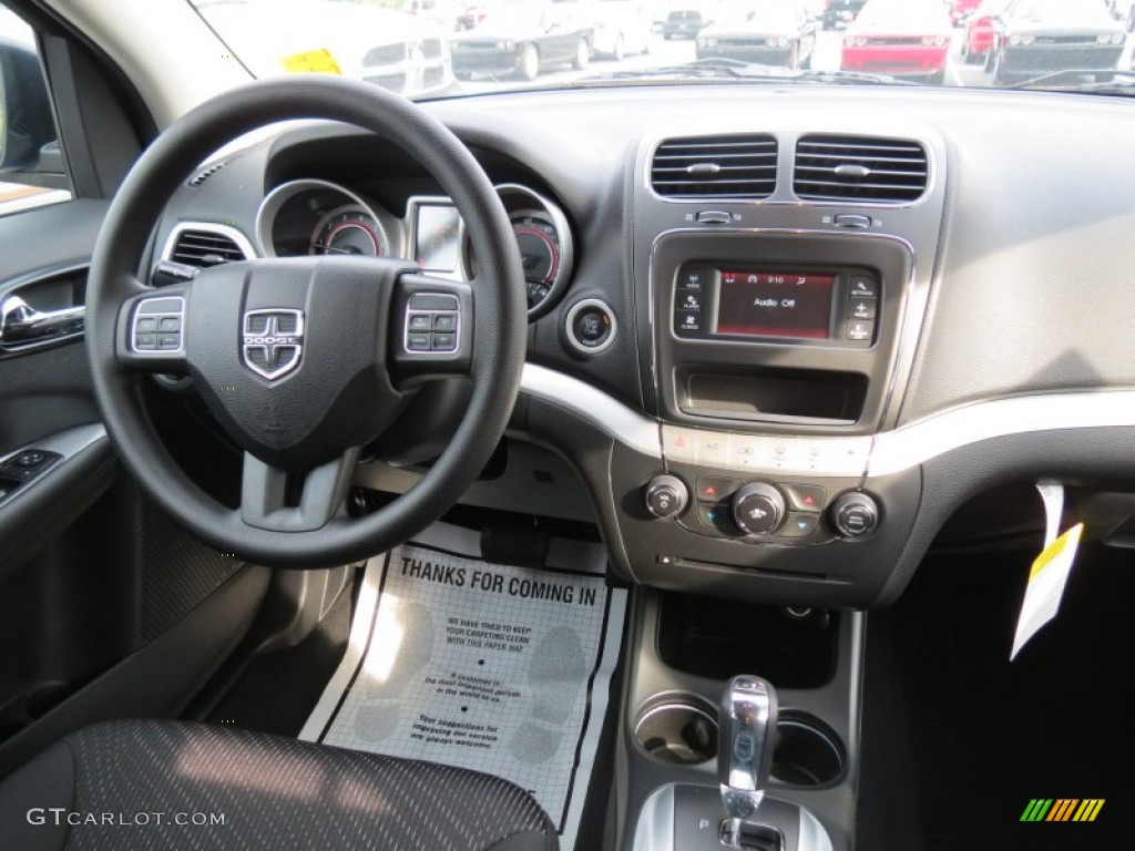 2012 Dodge Journey SXT Black Dashboard Photo #67476986
