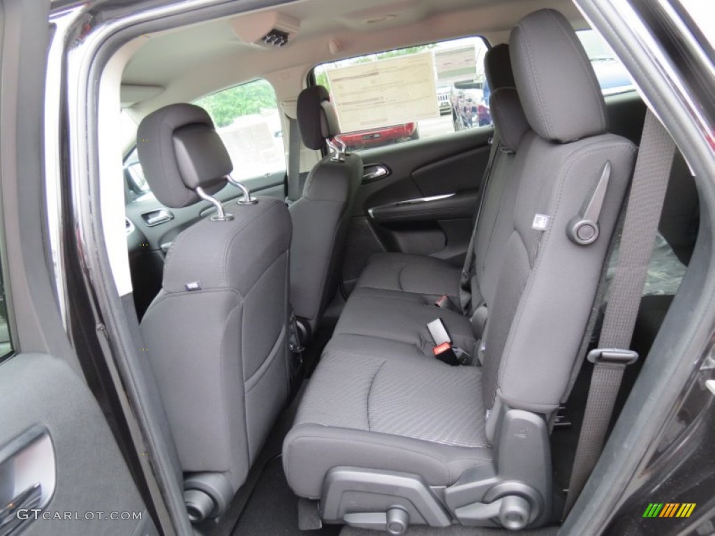 2012 Journey SXT - Brilliant Black Crystal Pearl / Black photo #7