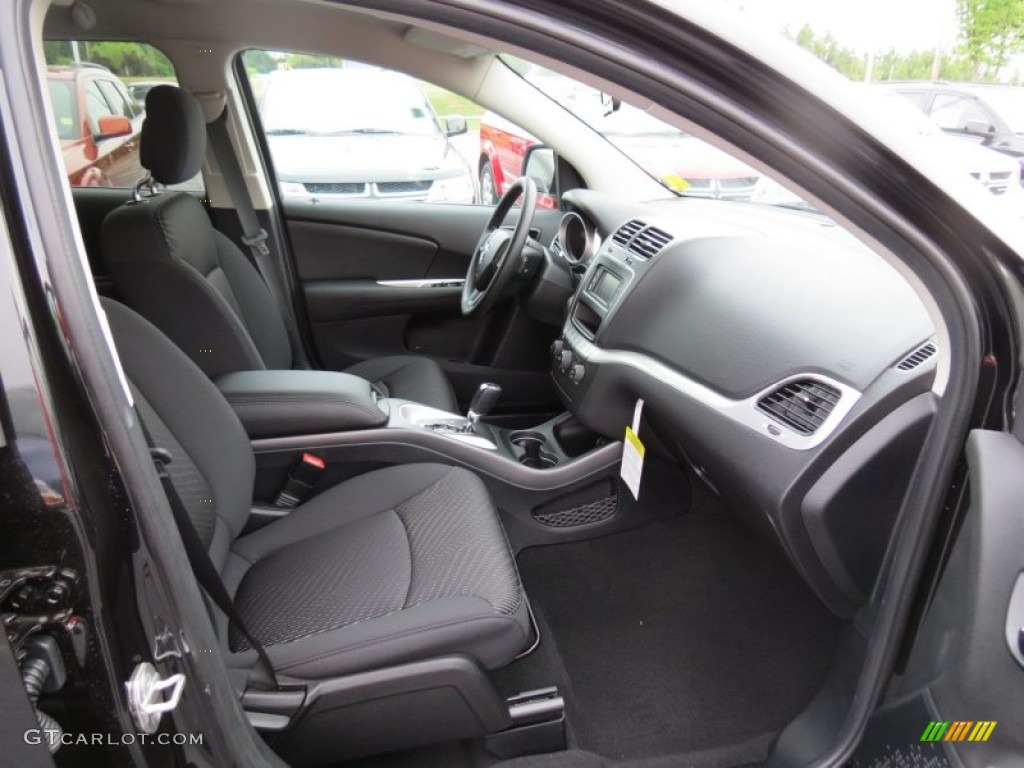 2012 Journey SXT - Brilliant Black Crystal Pearl / Black photo #9