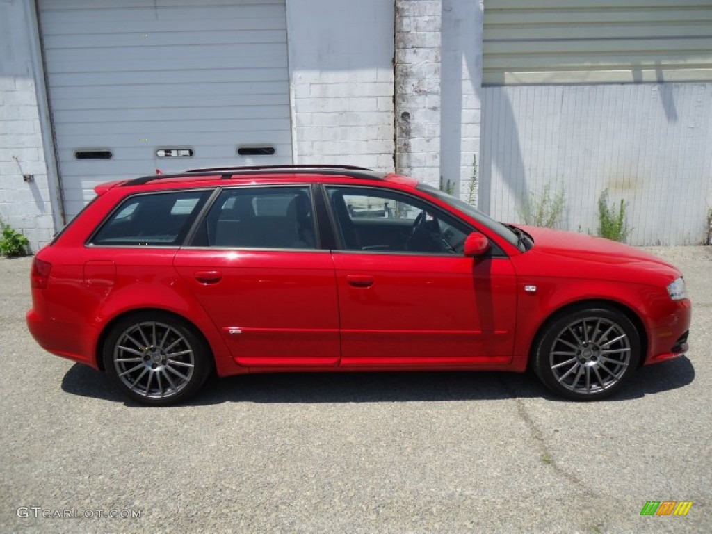 2008 A4 3.2 quattro Avant - Brilliant Red / Black photo #4